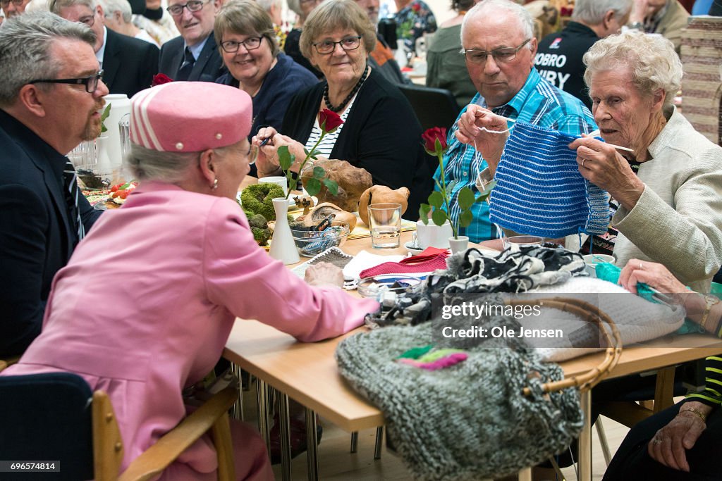 Queen Margrethe Visits Hobro Onboard The Royal Ship Dannebrog - Day 3