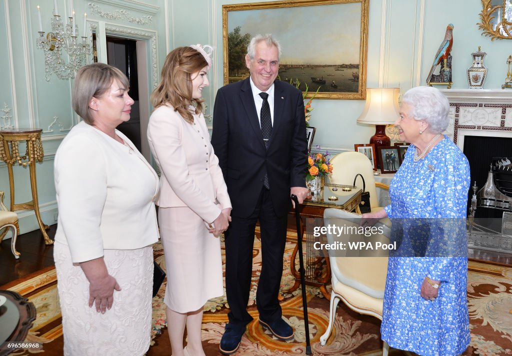 Audiences at Buckingham Palace