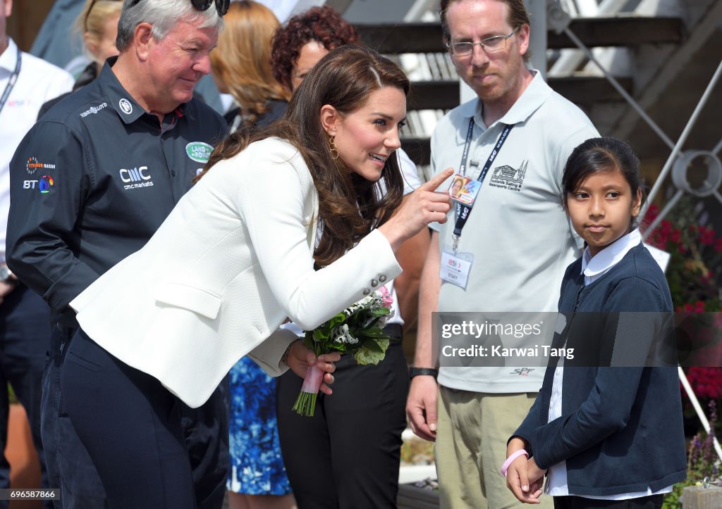 The Duchess Of Cambridge Attends The 1851 Trust Roadshow