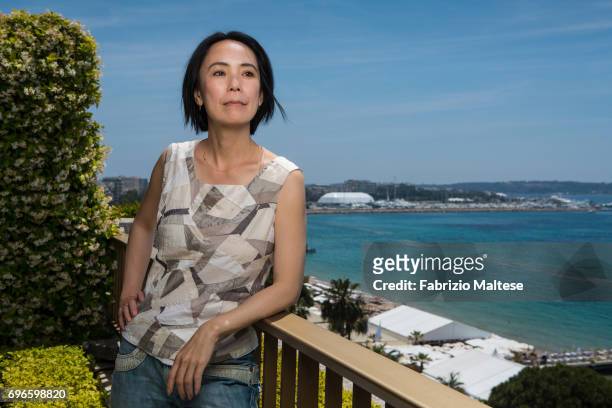 Film director Naomi Kawase is photographed for the Hollywood Reporter on May 24, 2017 in Cannes, France.
