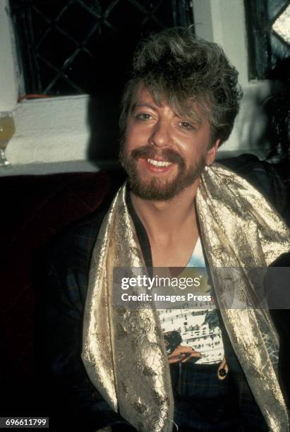 Dave Stewart of The Eurythmics circa 1984 in New York City.