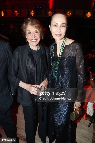 Joan Weill and Elizabeth Mirante attend the 2017 Ailey Spirit Gala at David H. Koch Theater at Lincoln Center on June 15, 2017 in New York City.