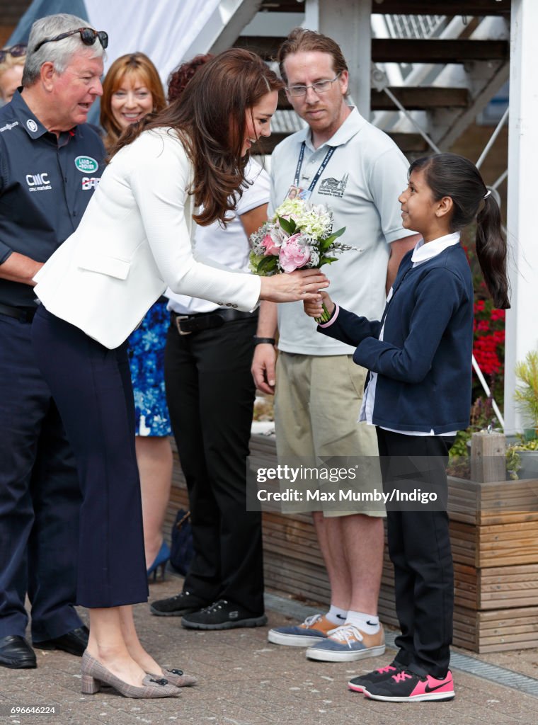 The Duchess Of Cambridge Attends The 1851 Trust Roadshow