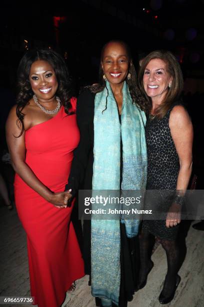 Angela Kissane and Susan L. Taylor attend the 2017 Ailey Spirit Gala at David H. Koch Theater at Lincoln Center on June 15, 2017 in New York City.