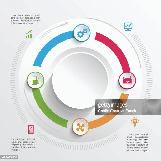 Continuum Vector 142 Continuum Arrow Infographic High Res Illustrations - Getty Images