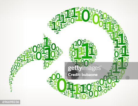 Target Binary Code Zero One Vector Illustration Target Binary Code Zero One Vector Illustration