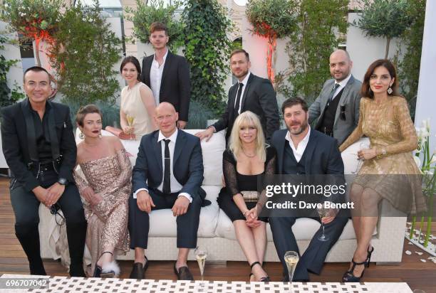 Julien Macdonald, Camilla Rutherford, Sophie Ellis Bextor, Richard Jones, Dominic Burns, Jo Wood, Luke Balter, Paul Scarborough, Justin Horne and...