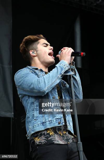 Emery Kelly of Forever In Your Mind performs on stage during the 2017 BLI Summer Jam at Nikon at Jones Beach Theater on June 16, 2017 in Wantagh, New...