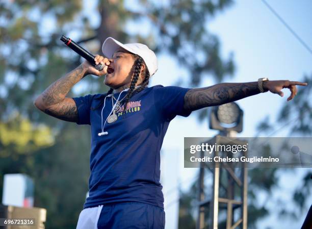 22 Young M A Performs At La Pride Stock Photos, High-Res Pictures