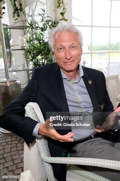 Norbert Schramm during the 2nd I'm Living Charity Golf Cup at Golfclub Beuerberg on June 16, 2017 in Penzberg, Germany. The proceeds will be given to...