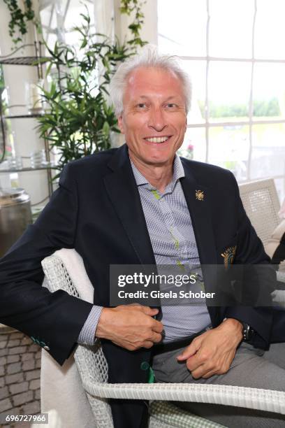 Norbert Schramm during the 2nd I'm Living Charity Golf Cup at Golfclub Beuerberg on June 16, 2017 in Penzberg, Germany. The proceeds will be given to...