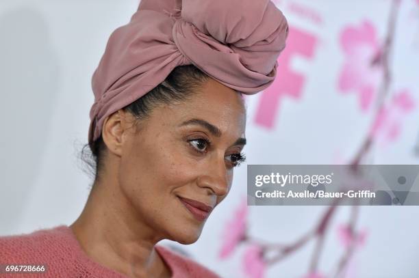 Actress Tracee Ellis Ross arrives at Women In Film 2017 Crystal + Lucy Awards at The Beverly Hilton Hotel on June 13, 2017 in Beverly Hills,...
