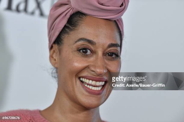 Actress Tracee Ellis Ross arrives at Women In Film 2017 Crystal + Lucy Awards at The Beverly Hilton Hotel on June 13, 2017 in Beverly Hills,...