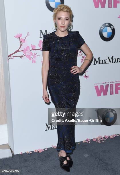 Actress Madelyn Deutch arrives at Women In Film 2017 Crystal + Lucy Awards at The Beverly Hilton Hotel on June 13, 2017 in Beverly Hills, California.