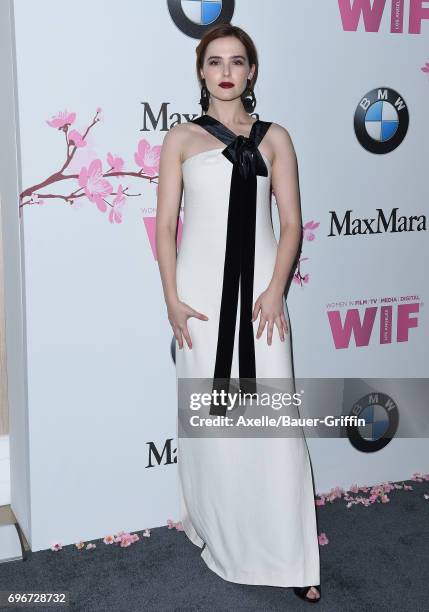 Actress Zoey Deutch arrives at Women In Film 2017 Crystal + Lucy Awards at The Beverly Hilton Hotel on June 13, 2017 in Beverly Hills, California.