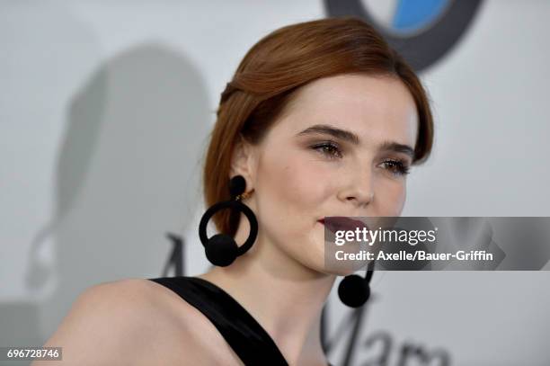 Actress Zoey Deutch arrives at Women In Film 2017 Crystal + Lucy Awards at The Beverly Hilton Hotel on June 13, 2017 in Beverly Hills, California.