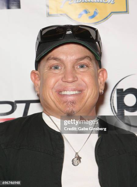 Actor Martin Klebba attends the Raising the Stakes Celebrity Charity Poker Tournament benefiting the One Step Closer Foundation at Planet Hollywood...