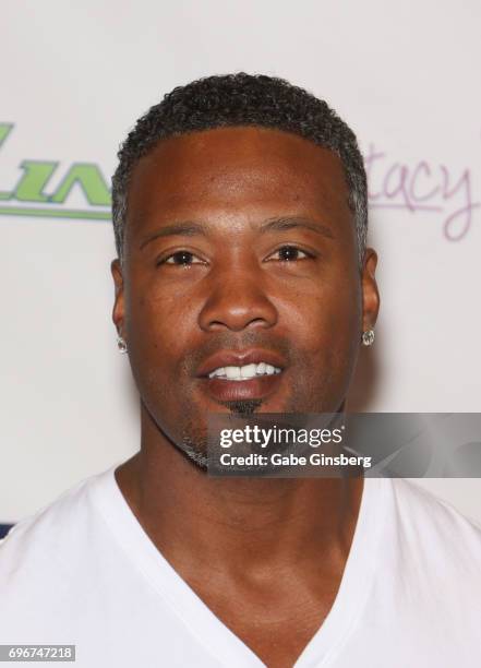 Former NFL player Lawyer Milloy attends the Raising the Stakes Celebrity Charity Poker Tournament benefiting the One Step Closer Foundation at Planet...