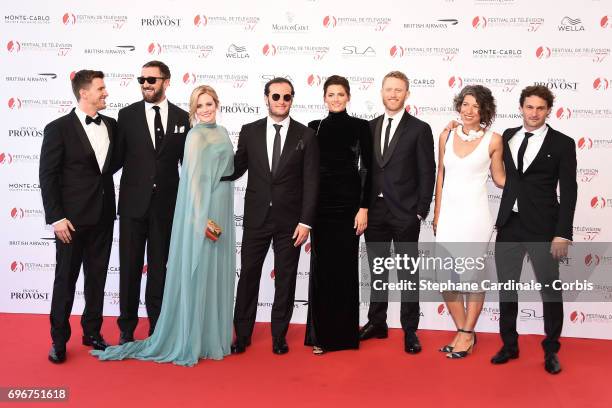 The Cast of "Absentia" Patrick Heusinger, Ralph Ineson, Cara Theobold, Angel Bonanni; Stana Katic, Neil Jackson, Maria Feldman and Oded Ruskin attend...