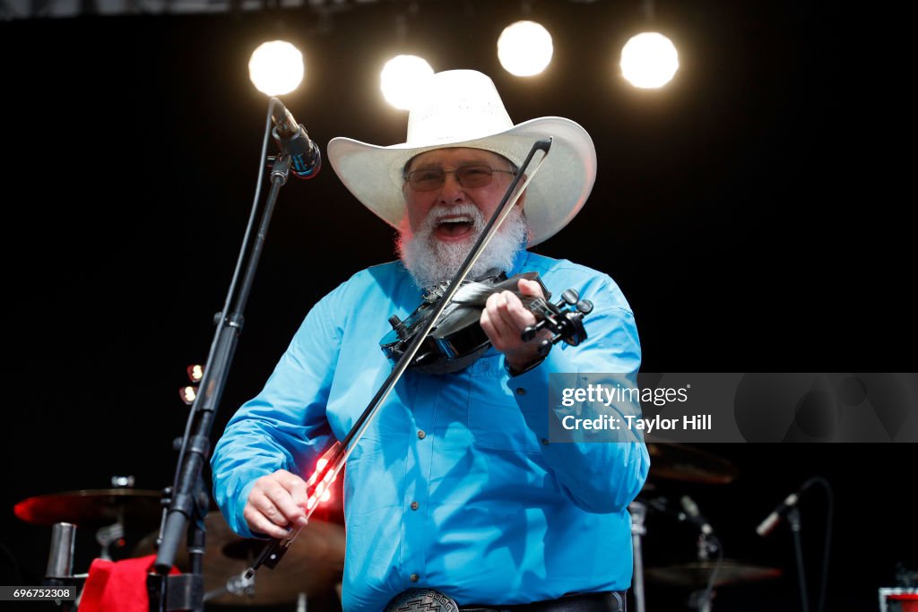 The Charlie Daniels Band Performs On Fox & Friends' All-American Summer Concert Series