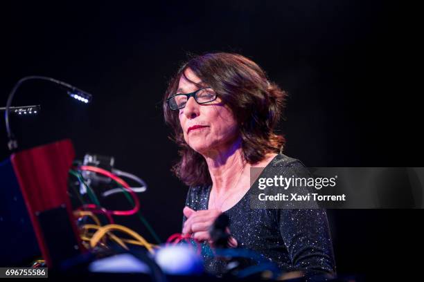 Suzanne Ciani performs on stage during day 3 of Sonar 2017 on June 16, 2017 in Barcelona, Spain.