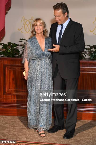 Bo Derek and John Corbett attend the After Party Opening Ceremony of the 57th Monte Carlo TV Festival at the Monte-Carlo Casino on June 16, 2017 in...