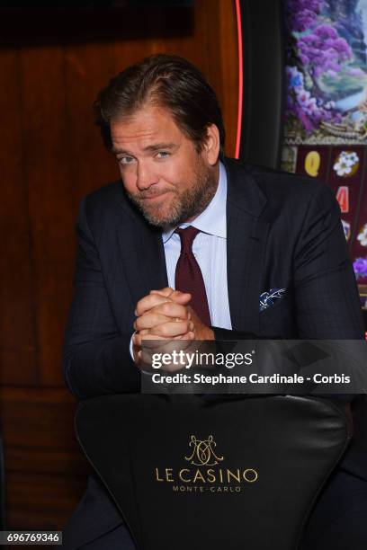 Michael Weatherly attends the After Party Opening Ceremony of the 57th Monte Carlo TV Festival at the Monte-Carlo Casino on June 16, 2017 in...