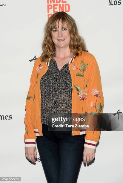 Jennifer Whalen attends the "Baroness Von Sketch" screening during 2017 Los Angeles Film Festival at Kirk Douglas Theatre on June 16, 2017 in Culver...
