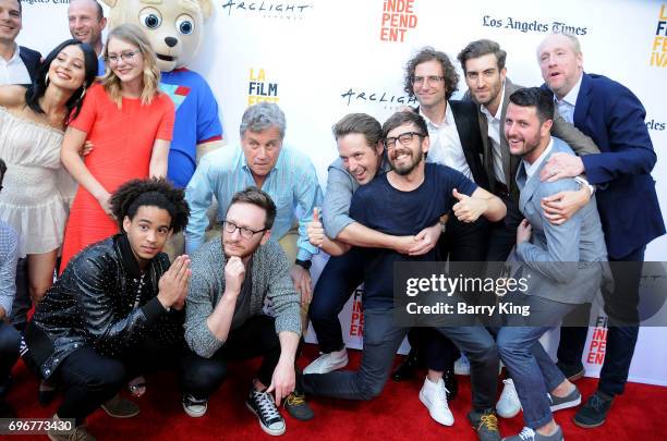 Producer Billy Rosenberg, executive producer Phil Hoelting, actresses Alexie Demie, Ryan Simpkins, actor Jorge Lendenborg, /co-founder Sony Picture...