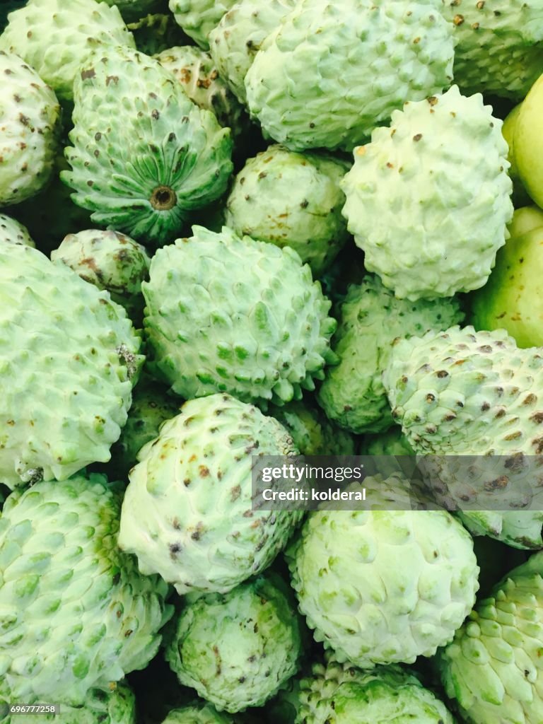 Custard Apple fruit full frame