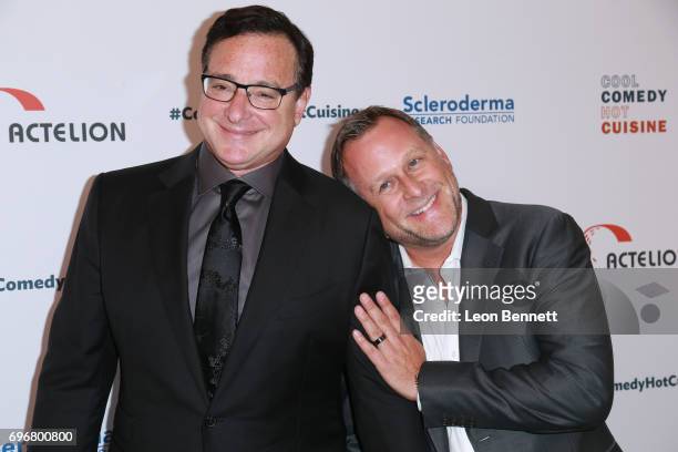 Honoree/actor Bob Saget and actor Dave Coulier attends the 30th Annual Scleroderma Benefit at the Beverly Wilshire Four Seasons Hotel on June 16,...