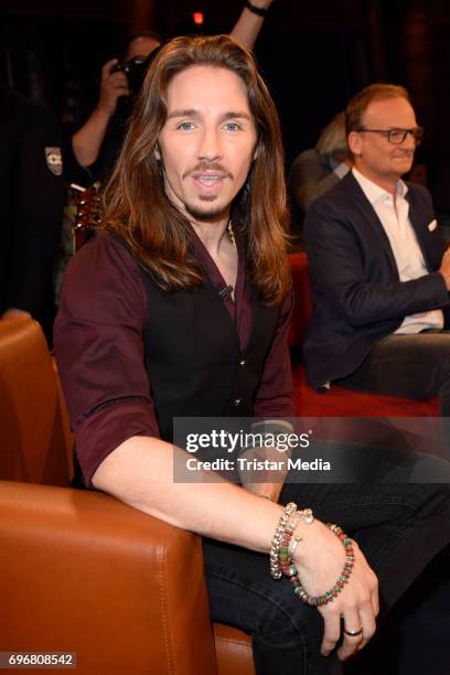 Gil Ofarim attends the NDR Talk Show on June 16, 2017 in Hamburg, Germany.