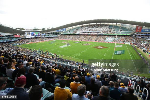 General view during the International Test match between the Australian Wallabies and Scotland at Allianz Stadium on June 17, 2017 in Sydney,...