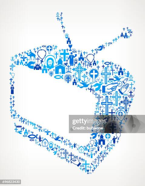 television christianity and religion vector illustration - pope stock illustrations