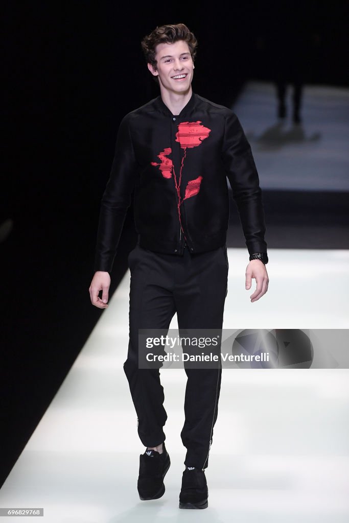 Emporio Armani - Runway - Milan Men's Fashion Week Spring/Summer 2018