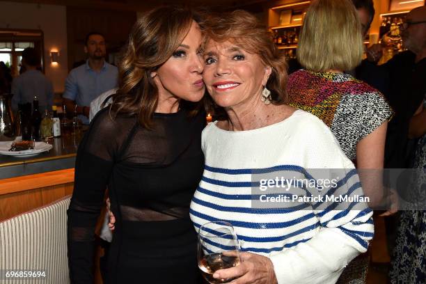 Rosanna Scotto and Judy Licht attend Cocktails to Learn About The Sag Harbor Cinema Project at Le Bilboquet on June 16, 2017 in Sag Harbor, New York.