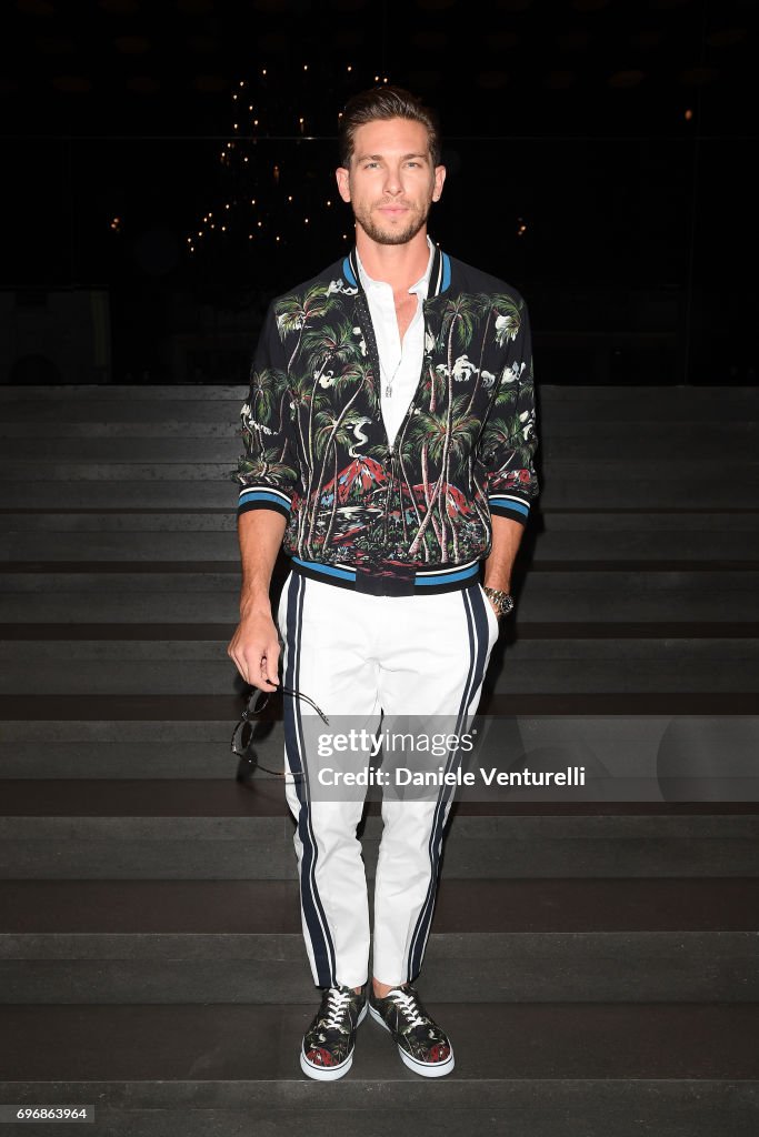 Dolce & Gabbana - Front Row - Milan Men's Fashion Week Spring/Summer 2018