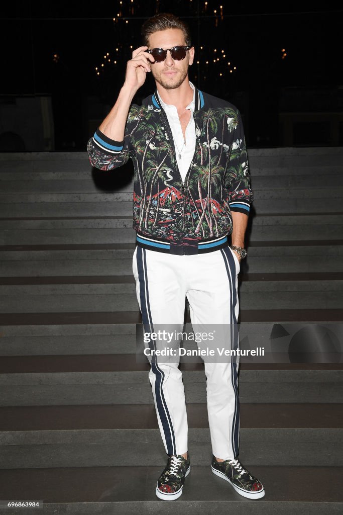 Dolce & Gabbana - Front Row - Milan Men's Fashion Week Spring/Summer 2018