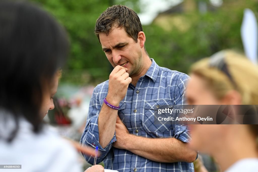 Husband Of Jo Cox Attends Memorial Events In Their Home Town Of Batley and Spen