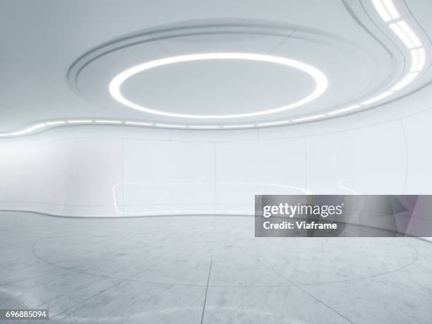 future lab clean -digitally created image. - centro di ricerca foto e immagini stock