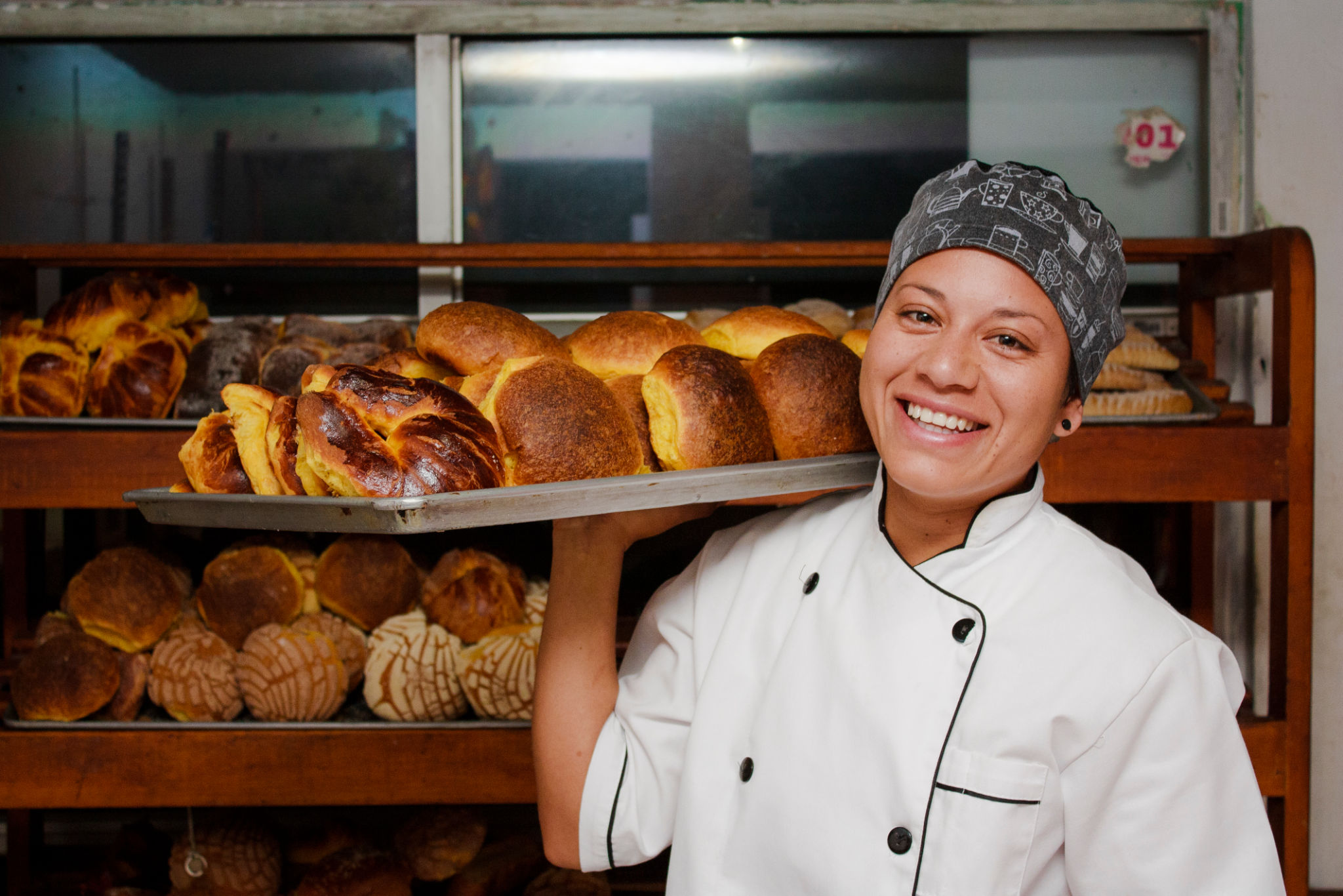 baker at work