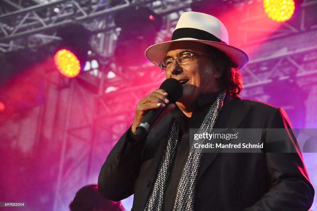 Albano Carrisi Attends Sommer Open Air Purkersdorf
