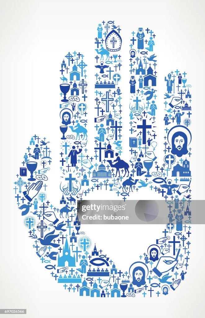 Religious Visuals Love Hands Christianity And Religion Vector Illustration High-Res ...