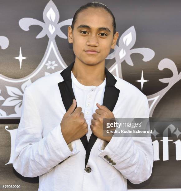 Actor Siaki Sii attends the Single Release Party "For Two" on June 16, 2017 in Los Angeles, California.