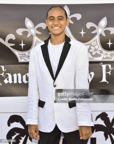Actor Siaki Sii attends the Single Release Party "For Two" on June 16, 2017 in Los Angeles, California.