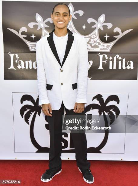 Actor Siaki Sii attends the Single Release Party "For Two" on June 16, 2017 in Los Angeles, California.