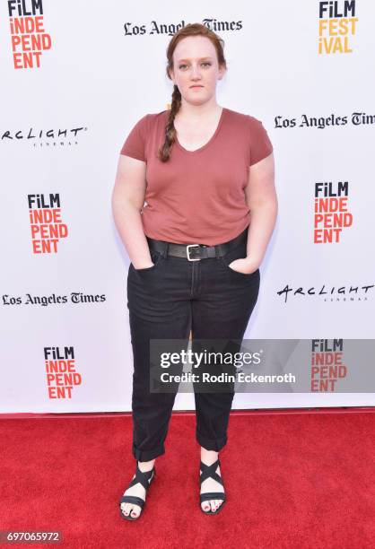 Bronwyn Maloney attends Shorts Program 1 during the 2017 Los Angeles Film Festival at Arclight Cinemas Culver City on June 17, 2017 in Culver City,...