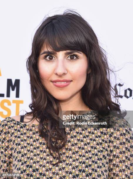 Afagh Irandoost attends Shorts Program 1 during the 2017 Los Angeles Film Festival at Arclight Cinemas Culver City on June 17, 2017 in Culver City,...