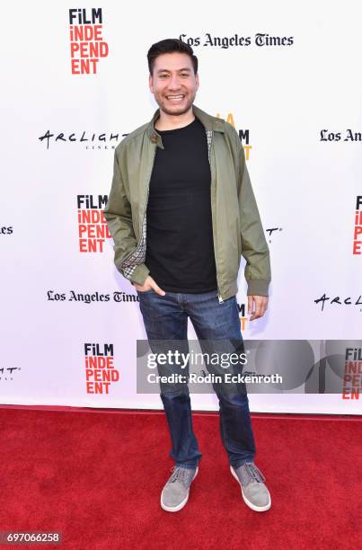 Toby Louie attends Shorts Program 1 during the 2017 Los Angeles Film Festival at Arclight Cinemas Culver City on June 17, 2017 in Culver City,...