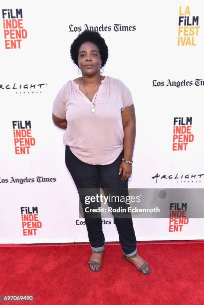 Moira Griffin attends Shorts Program 1 during the 2017 Los Angeles Film Festival at Arclight Cinemas Culver City on June 17, 2017 in Culver City,...